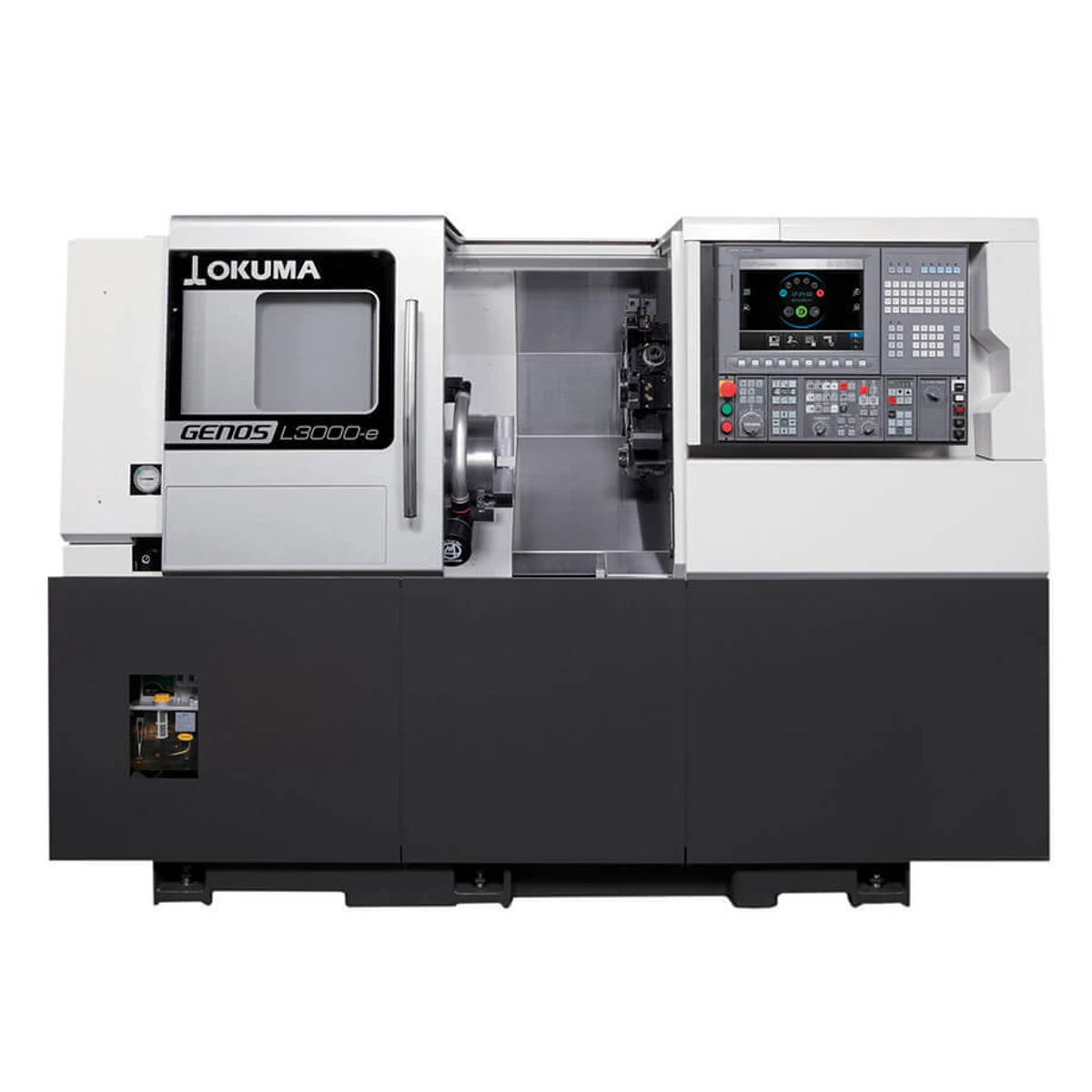 okuma-genos-l3000e Okuma Genos CNC lathe